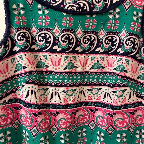 Talbots Multicolor Patterned Mini Dress - Picture 2 of 6